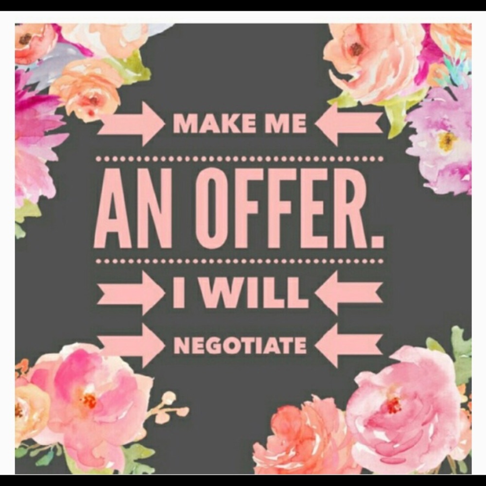 Open to all reasonable offers!